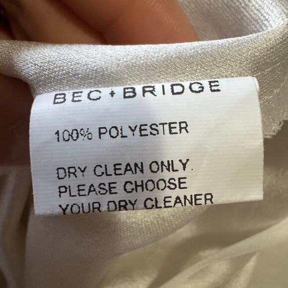 Bec And Bridge The Dreamer Strapless Top and Skirt Two Piece Set Size 4 White - Picture 10 of 11